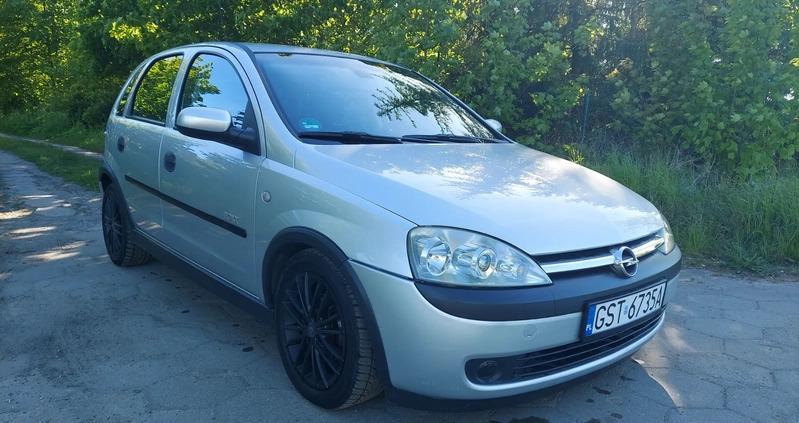 Opel Corsa cena 8999 przebieg: 143000, rok produkcji 2002 z Sokołów Małopolski małe 79